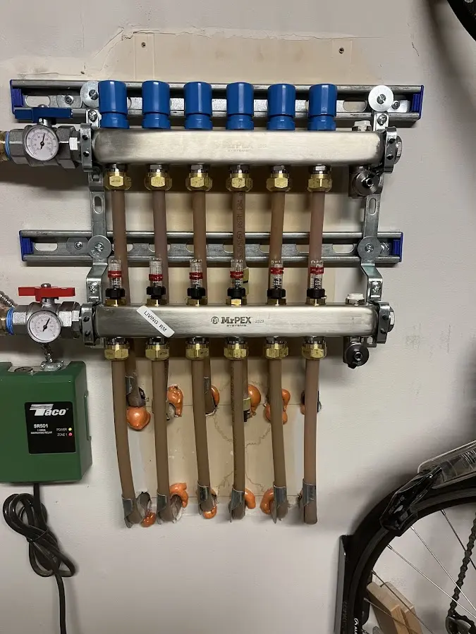 Plumber performing Leak Detection at a residential property in Cedartown